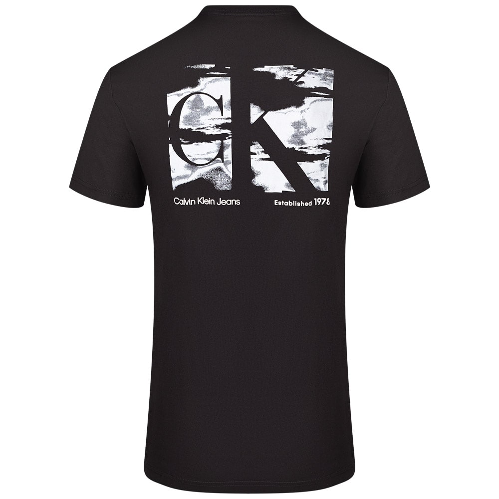 Calvin Klein Μαύρο T-shirt C Neck - J30J325489