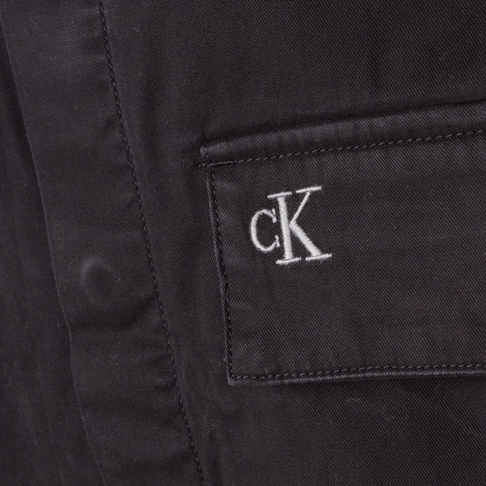Calvin Klein Μαύρο Πουκάμισο Overshirt - J30J326724
