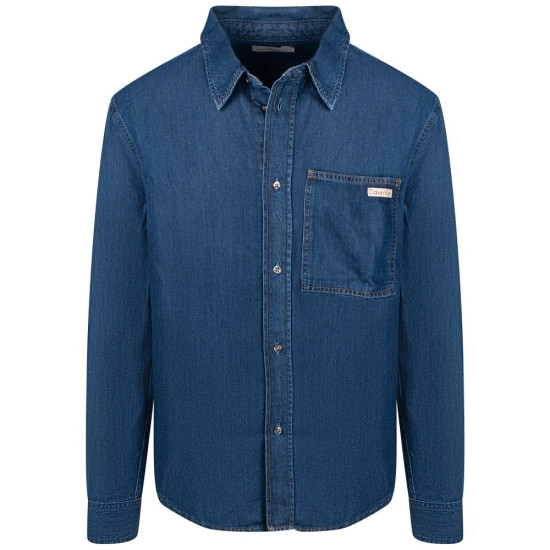 Calvin Klein Μπλε Πουκάμισο Denim - J30J327022