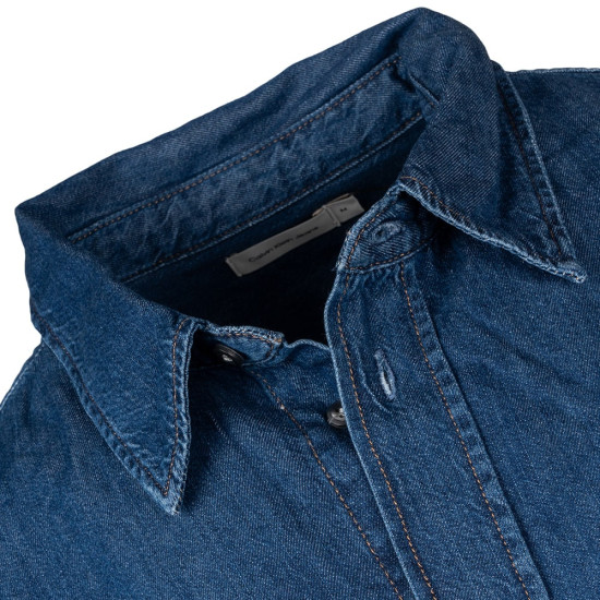Calvin Klein Μπλε Πουκάμισο Denim - J30J327022