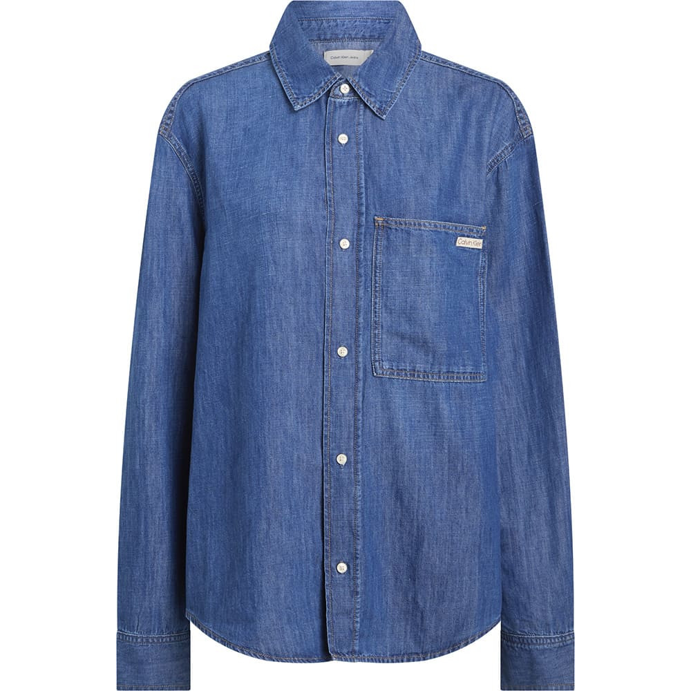 Calvin Klein Μπλε Πουκάμισο Denim - J30J327509