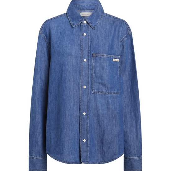 Calvin Klein Μπλε Πουκάμισο Denim - J30J327509