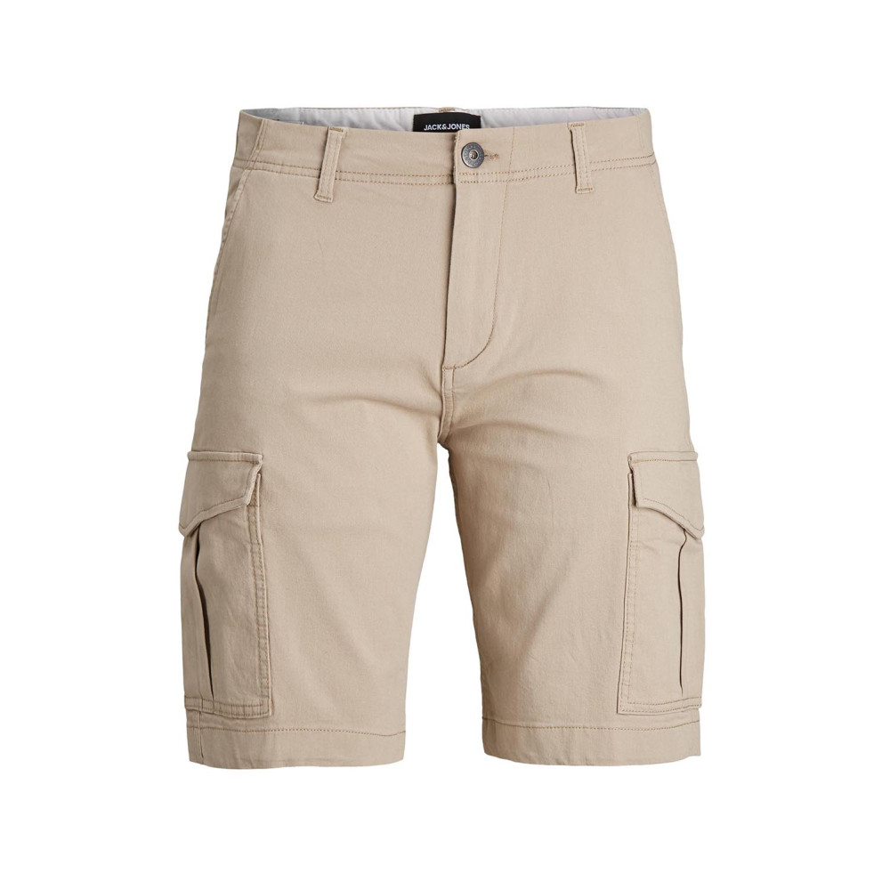 Jack and Jones Μπεζ Βερμούδα Cargo - 12182555