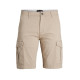 Jack and Jones Μπεζ Βερμούδα Cargo - 12182555