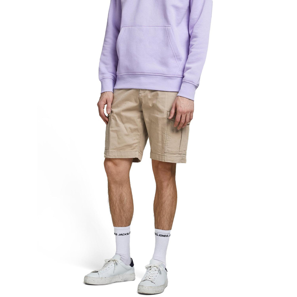 Jack and Jones Μπεζ Βερμούδα Cargo - 12182555