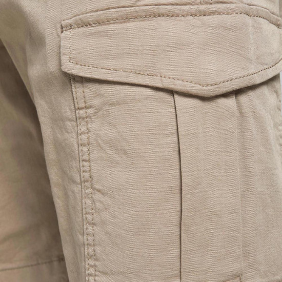 Jack and Jones Μπεζ Βερμούδα Cargo - 12182555