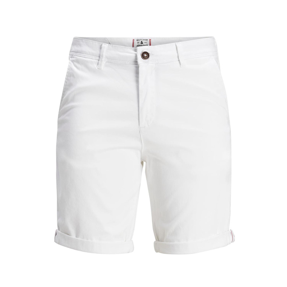 Jack and Jones Λευκή Βερμούδα Chino - 12165604