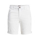 Jack and Jones Λευκή Βερμούδα Chino - 12165604