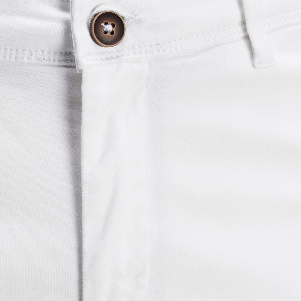 Jack and Jones Λευκή Βερμούδα Chino - 12165604