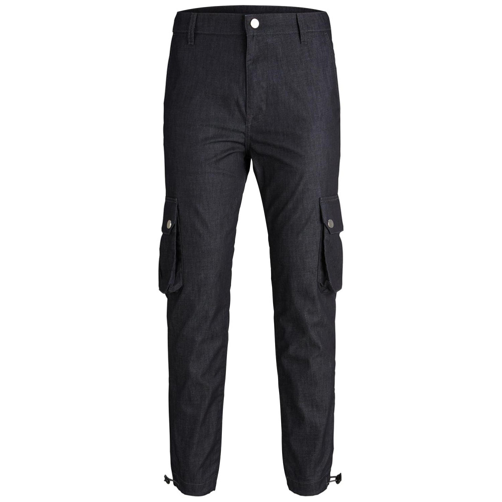 JACK & JONES Blue Denim Παντελόνι Cargo - 12177712