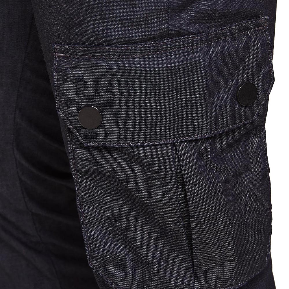 JACK & JONES Blue Denim Παντελόνι Cargo - 12177712