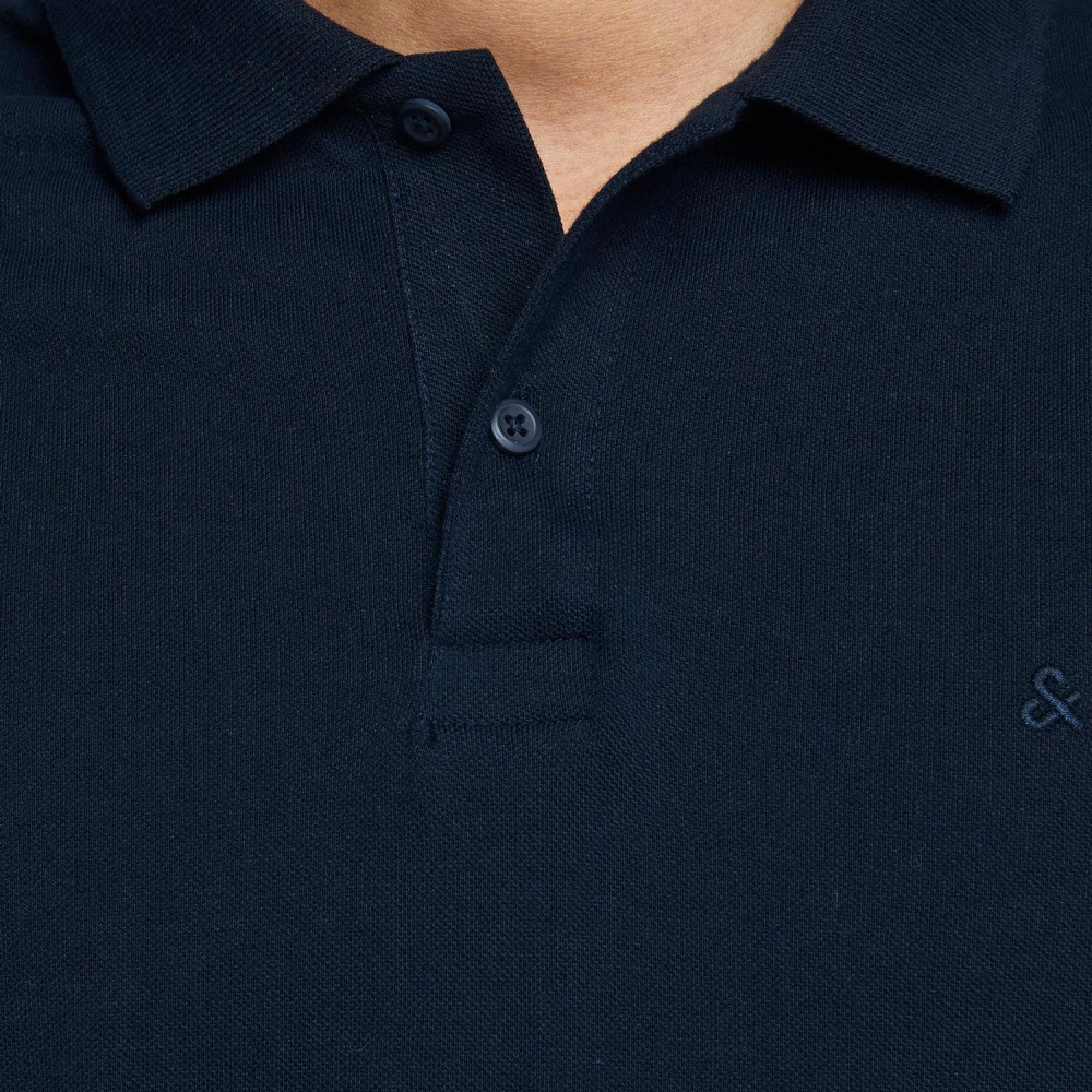 JACK & JONES Μπλε Κοντομάνικο polo - 12136516