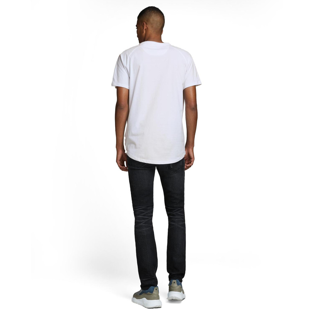 JACK AND JONES Λευκό T-shirt C Neck - 12164936