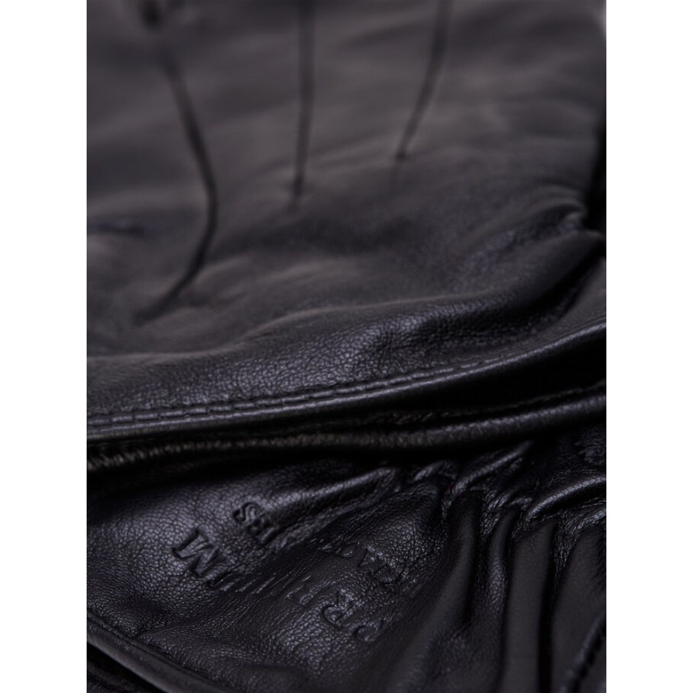 Jack and Jones Μαύρα Γάντια 100% Leather - 12125090