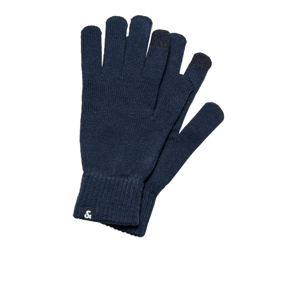JACK & JONES Μπλε Γάντια Πλεκτά - 12159459