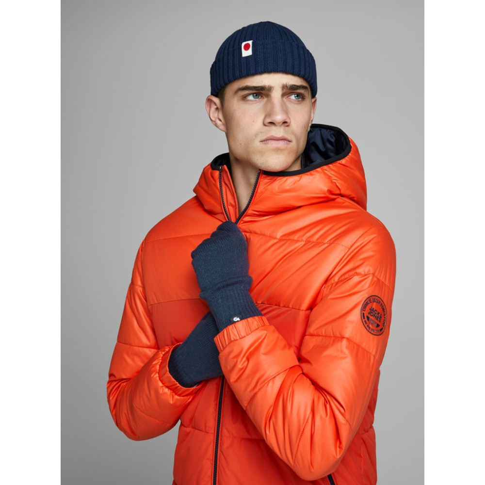 JACK & JONES Μπλε Γάντια Πλεκτά - 12159459