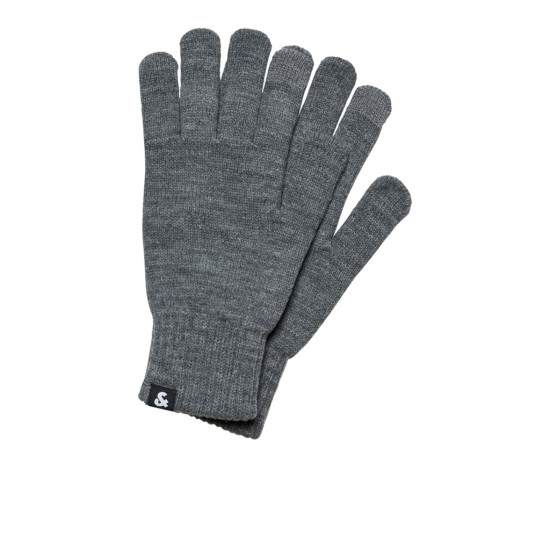 JACK & JONES - Γάντια Πλεκτά 12159459 Γκρι