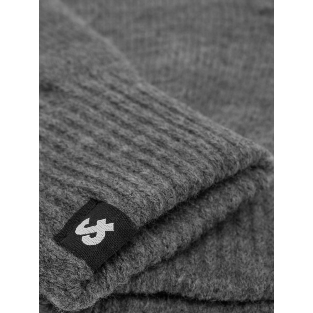 JACK & JONES - Γάντια Πλεκτά 12159459 Γκρι