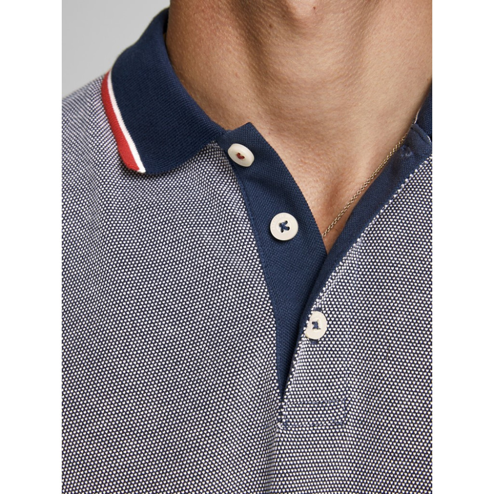 JACK & JONES Μπλε Μακρυμάνικο polo - 12174038