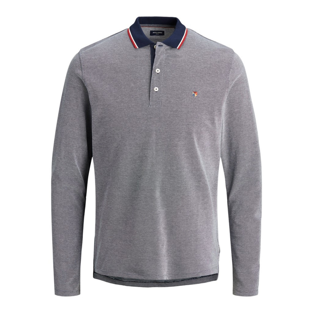 JACK & JONES Μπλε Μακρυμάνικο polo - 12174038