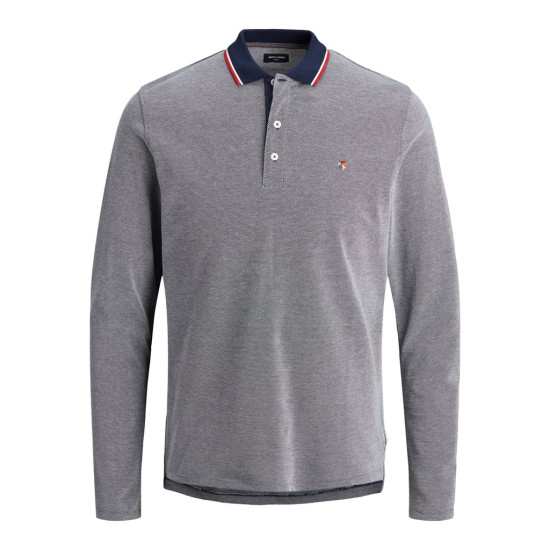 JACK & JONES Μπλε Μακρυμάνικο polo - 12174038