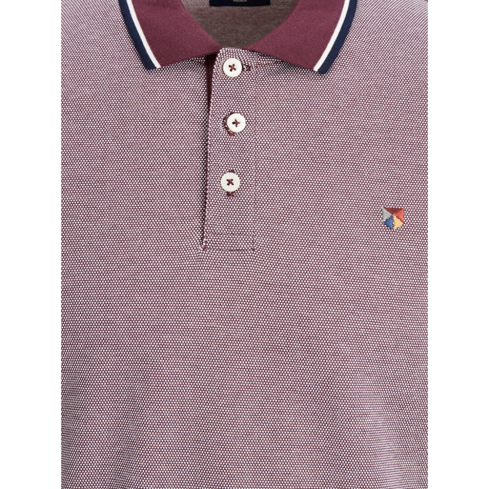 JACK & JONES - Μπλούζα Polo 12174038 Μπορντό