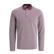 JACK & JONES - Μπλούζα Polo 12174038 Μπορντό