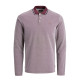JACK & JONES - Μπλούζα Polo 12174038 Μπορντό