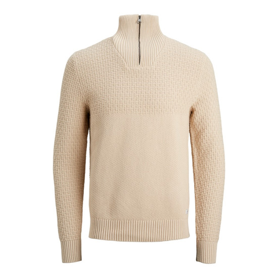 JACK & JONES - Πλεκτό 12175843 Μπέζ