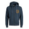 Jack and Jones Μπλε CHoodie - 12189640