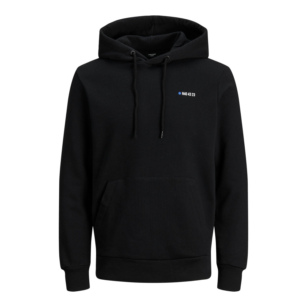 JACK & JONES - Φούτερ με κουκούλα 12193370 Μαύρο