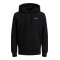 JACK & JONES - Φούτερ με κουκούλα 12193370 Μαύρο