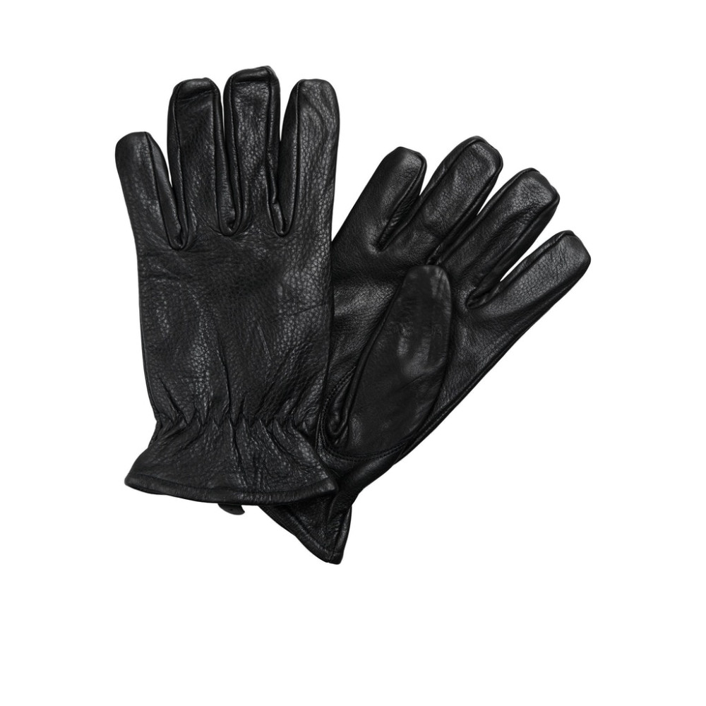 Jack and Jones Μαύρα Γάντια 100% Leather - 12195103