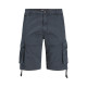 Jack and Jones Ανθρακί Βερμούδα Cargo - 12205883