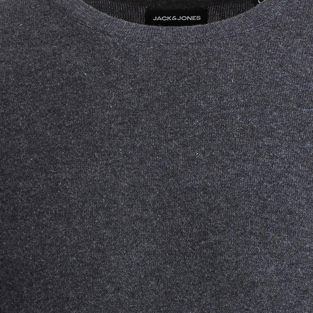 Jack and Jones Γκρι Πουλόβερ C Neck - 12208364