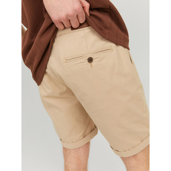 Jack and Jones Εκρού Βερμούδα Chino - 12206889