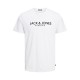 Jack and Jones Λευκό T-shirt C Neck - 12227649
