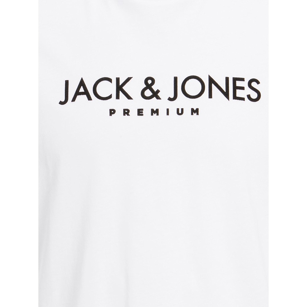 Jack and Jones Λευκό T-shirt C Neck - 12227649