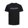 Jack and Jones Μαύρο T-shirt C Neck - 12227649