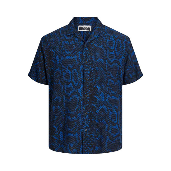 Jack and Jones Μπλε Πουκάμισο Hawaiian - 12228020