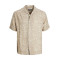 Jack and Jones Μπεζ Πουκάμισο Hawaiian - 12228020