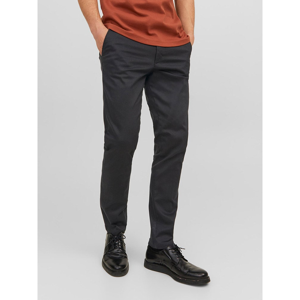 Jack and Jones Μαύρο Παντελόνι Chino - 12245343
