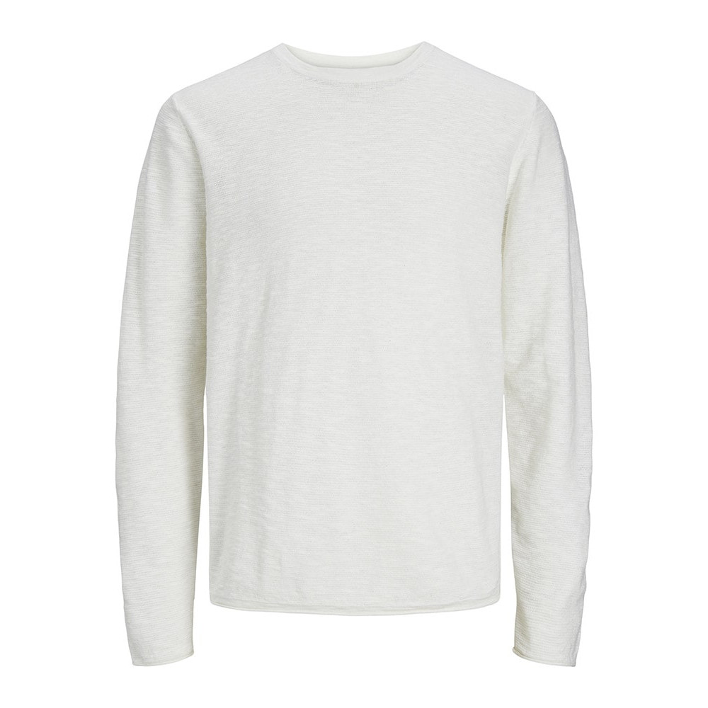 Jack and Jones Λευκό Πουλόβερ C Neck - 12248788