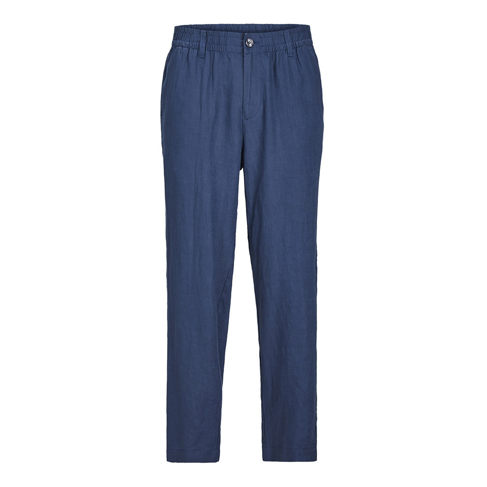 Jack and Jones Μπλε Παντελόνι 100% Linen - 12253120