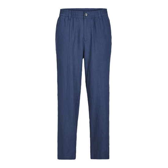Jack and Jones Μπλε Παντελόνι 100% Linen - 12253120