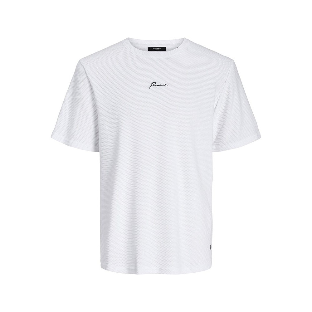 Jack and Jones Λευκό T-shirt C-Neck - 12175825