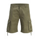 Jack and Jones Λαδί Βερμούδα Cargo - 12293343