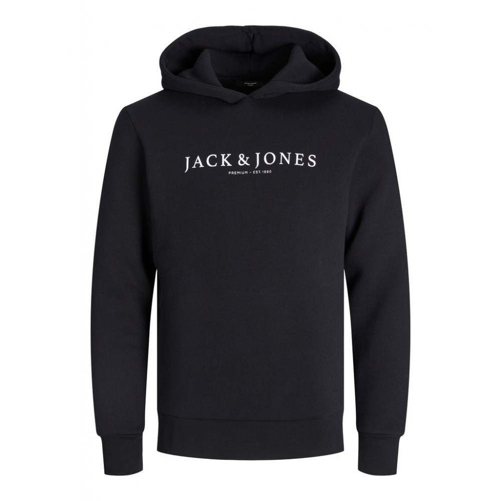 Jack and Jones Μαύρο Hoodie - 12221967
