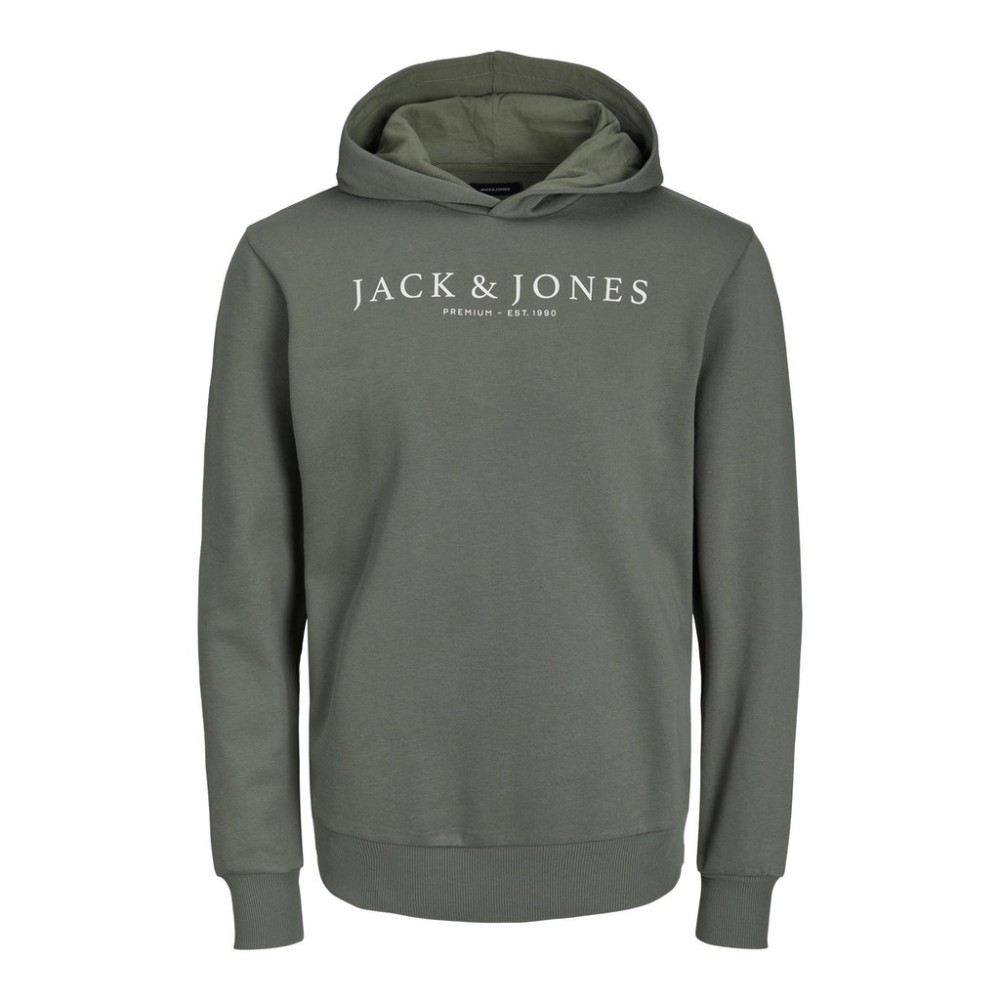 Jack and Jones Γκρι Hoodie - 12221967
