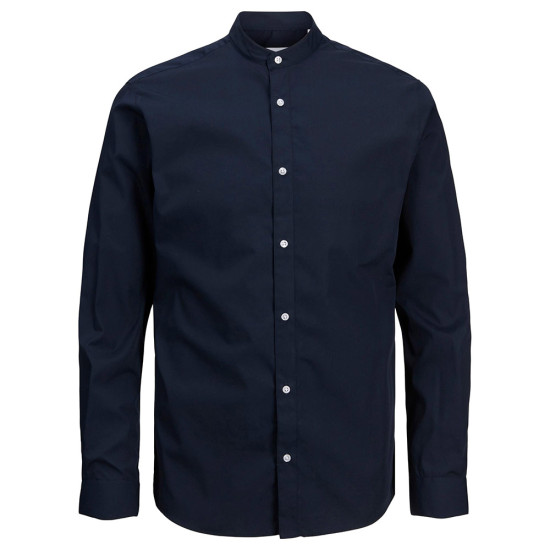Jack and Jones Μπλε Πουκάμισο Mao - 12205921